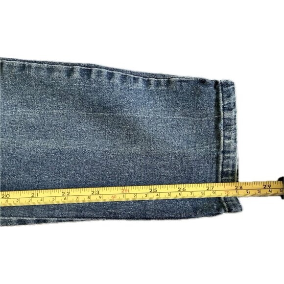 Vtg Victoria Secret Moda Intl Jeans Women Sz 2 Stretch Blue Denim Pleated Waist - Picture 7 of 11